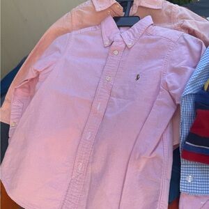 Ralph Lauren Toddler Light Pink Button-Down Shirt